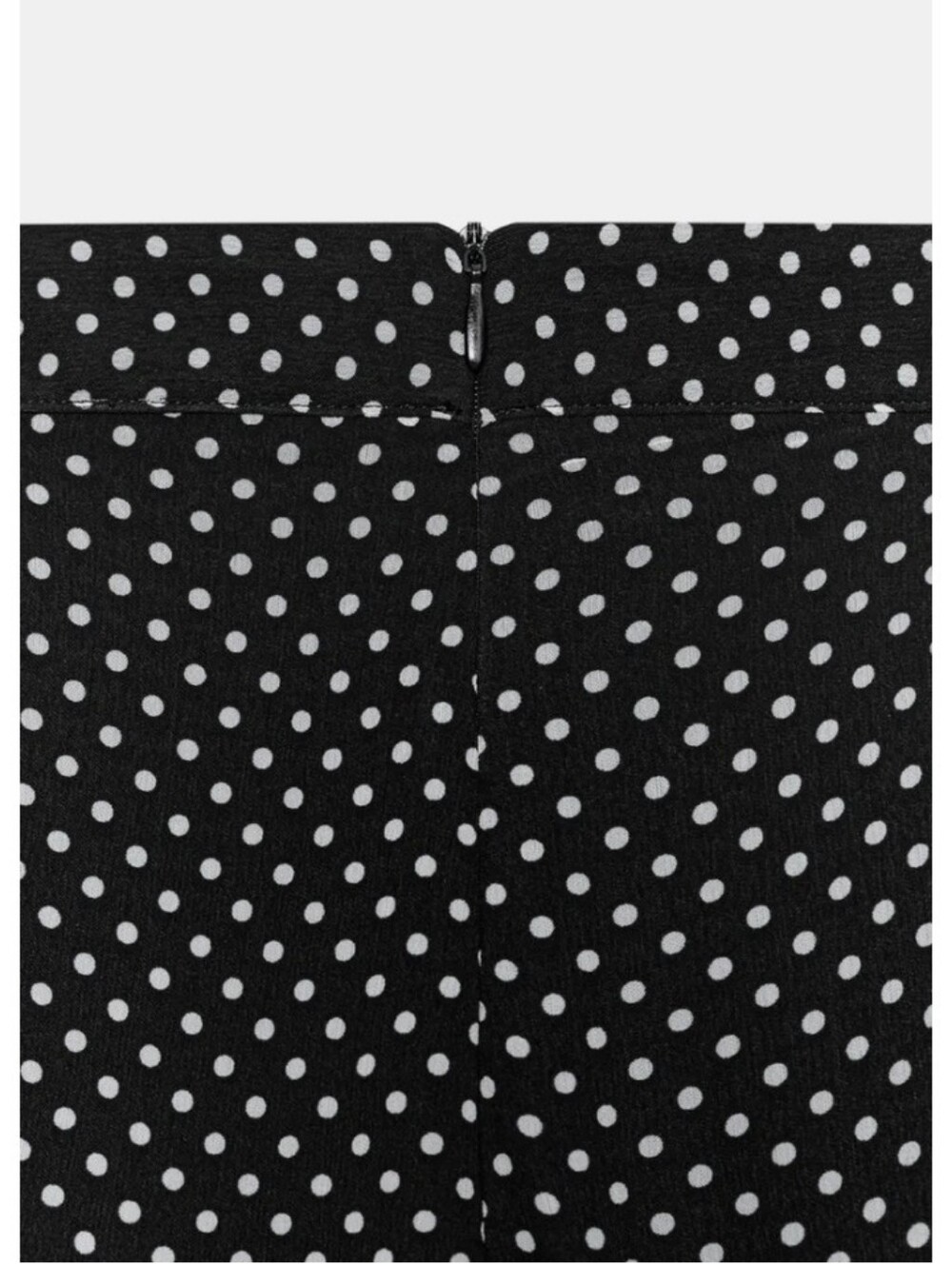 Zara Zw Collection Polka Dot Wide-Leg Semi-sheer Tiered High Waist Pants Sz-M - Picture 4 of 15